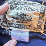 Effie’s Heart Blue Key Print Circle Skirt Women XL Retro Pinup Rockabilly Modest Photo 7