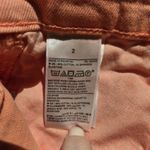 Old Navy NWT Shorts Women Sz 2 Mid Rise Boyfriend Jeans Orange Denim Cuffed Photo 3