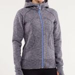 Lululemon Rare Scuba Hoodie Jacket Deep Indigo 2012 Retired Edition Size 6 Photo 0