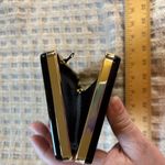 ZARA Black and Gold Evening Bag clutch Photo 6