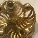 M. Jent Vintage Gold Tone and Faux Pearl Retro Boho Earrings Photo 5