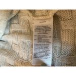 Madewell  Crochet Button Up V Neck Sweater Crop Top Size Medium Photo 4