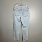 Madewell Curvy Perfect Vintage Jeans Size 30 High Rise Tapered Merle Light Wash Photo 9