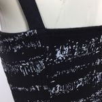 Bebe PH8 by Zip Bustier Active Top Size S Printed Black Y2K Photo 3