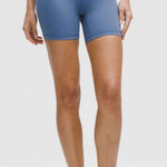 Lululemon NWT  Align High Rise Short 6” Washed Denim Women’s Shorts Size 6 Photo 0