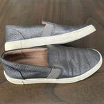 Frye Ivy Leather Slip On Shoe Sneaker Pewter Dark GraySize 7.5; Mode 3471198-PEW Photo 0