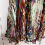 Jovani Multicolor Sequin Open Back Maxi Gown Size 4 Photo 6