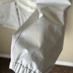 Duno white mixed media cropped puff down jacket Size M Photo 5