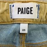Paige Jimmy Jimmy Denim Shorts Womens Size 23 Cuffed Hem Light Wash Casual Photo 1