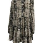 Altar'd State  Women Size Medium Flowy Dress Animal Print 1-483 Photo 3