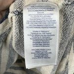 CHAPS  Women’s Striped Hoodie top - Blue/Cream - Size Large Photo 3