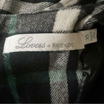 Lovers + Friends  Women's XS Plaid Open Back Sweater Photo 2