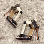 L.A.M.B. Zada ankle strap high heel sandal size 9.5 Photo 0