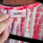 Elixir womens embroidered kimono layering festival cardigan pink M/L Size M Photo 3