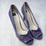 Dolce & Gabbana  Patent Bow Peep Toe Pumps size 39 Photo 2