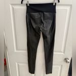 ASSETS by SPANX Women's All Over Faux Leather black Leggings size small Photo 4