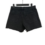 Madewell  HIGH RISE BLACK DENIM BOY SHORTS Photo 1