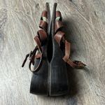 Etienne Aigner “Grant” Leather Sandals Size 9 Medium Photo 5