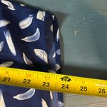 Hilary Radley  Blue & White V-Neck Blouse | Women’s Size Medium Photo 10