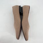 Ralph Lauren  Women Tan Pointed Toe Ballet Flats Shoes Size 9.5C Old Money VTG Photo 4