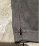 T Tahari  Gray Faux Suede Pull on Skinny Pants Ankle Zipper M Photo 4