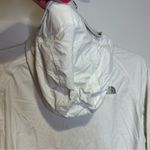 The North Face white wind breaker jacket size medium women’s Photo 7
