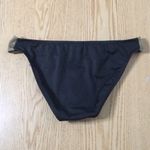 Venus B3 Swimsuit Bikini Bottoms with Gold Details Black Dark Tan Size 4 Photo 5