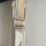 Gap  Women's Linen Blend Pintuck Palm Print Cami Tank Top Tan &‎ White Size Small Photo 6