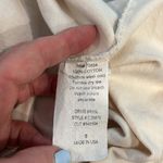 Orvis  Cream crew neck 3/4 sleeve textured detail 
Cotton dress Photo 10