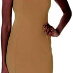 Calvin Klein Bodycon High Neck Sleeveless Corporate Business Work Dress 8 Photo 0