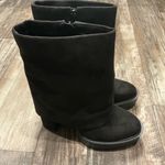 I.N.C. Black Platform Ankle Boots Size 7 Photo 5