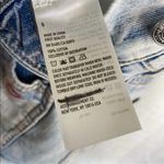 American Eagle Outfitters Be Still My Heart 1-piece Blue Denim Jumper size small Photo 13