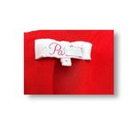 Parker 0 Krislyn 100% Silk Red Floral Ruched Mini Dress Short Sleeve Feminine Photo 9