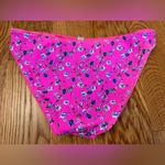 Maaji Pink Floral Happy Flower Reversible Bikini Bottoms Large Anthropologie Photo 9