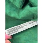 Free People Green Relaxed Fit Long xs Sleeve Cropped Raw Hem Tunic Top Photo 8