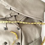 VERO MODA NWT  Women’s Fortune Long Trench Coat Laurel Oak Size Medium Photo 10