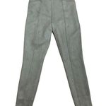 Spanx  women's medium tan faux suede skinny leg pull on pants slimming camel busi Photo 2