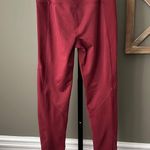 Free People Movement Wine Mesh Lira Leggings Small Photo 3