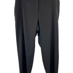 Briggs New York Pants Womens 24WS Short Black Slacks Flat Front Used Photo 0