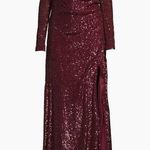 Donna Karan New York Social Occasion Asymmetric Sequined Gown, Size 16 NEW $595 Photo 0