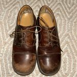 Dr. Martens 90s VTG Brown Leather Platform chuncky Shoes Photo 1