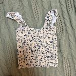 Handmade That Valley Girl Floral Blue Pink Patchwork Tank Top Photo 6