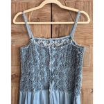 Newport News Vtg Jeanology Womens Denim Sleeveless Dress Size 14 Cottage Photo 2