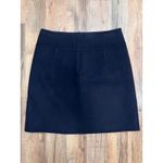 'S Max Mara Wool Mini Skirt Blue 100% Virgin Wool Size 10/42 Italy Photo 1
