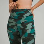 Lululemon Base Pace High-Rise Crop 23" Heritage 365 Camo Tidewater Teal Multi Photo 1