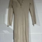 Babaton  Cream Long-Sleeve Dress Photo 0