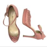 Anne Klein Women's Heels Spontayne Cutout Platform Ankle Strap Pink Rose Size 7M Photo 4