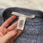 Rachel Roy Blue textured open knit vest top Size small Photo 1