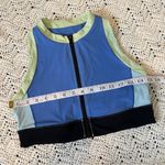 Solid & Striped  Sport Trek High Neck Bra Laguna Blue Multicolor (Small) Photo 4