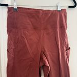 Athleta  Trekkie Hybrid Crop Tight Cognac Brown Size 2 Photo 6